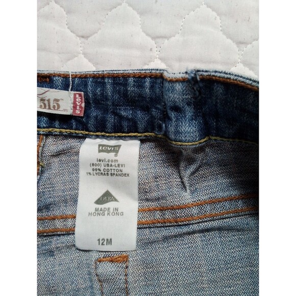 Women Levi Denim Jeans Size 12 Medium Style 515 - Picture 16 of 16